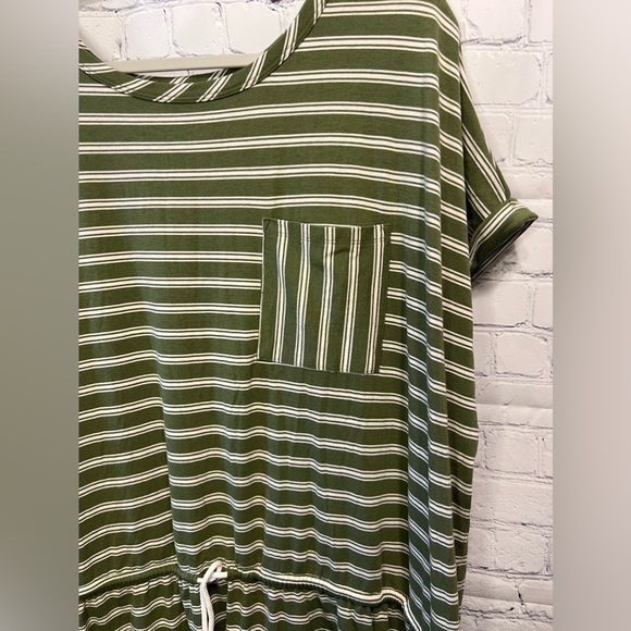 Terra & Sky Midi Dress with waist cinch A1 - Picture 3 of 5